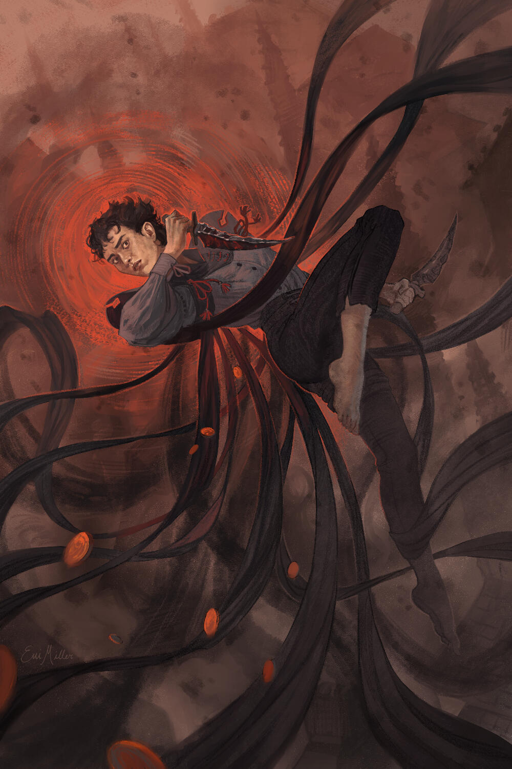 Faux cover for Brandon Sanderson's Mistborn