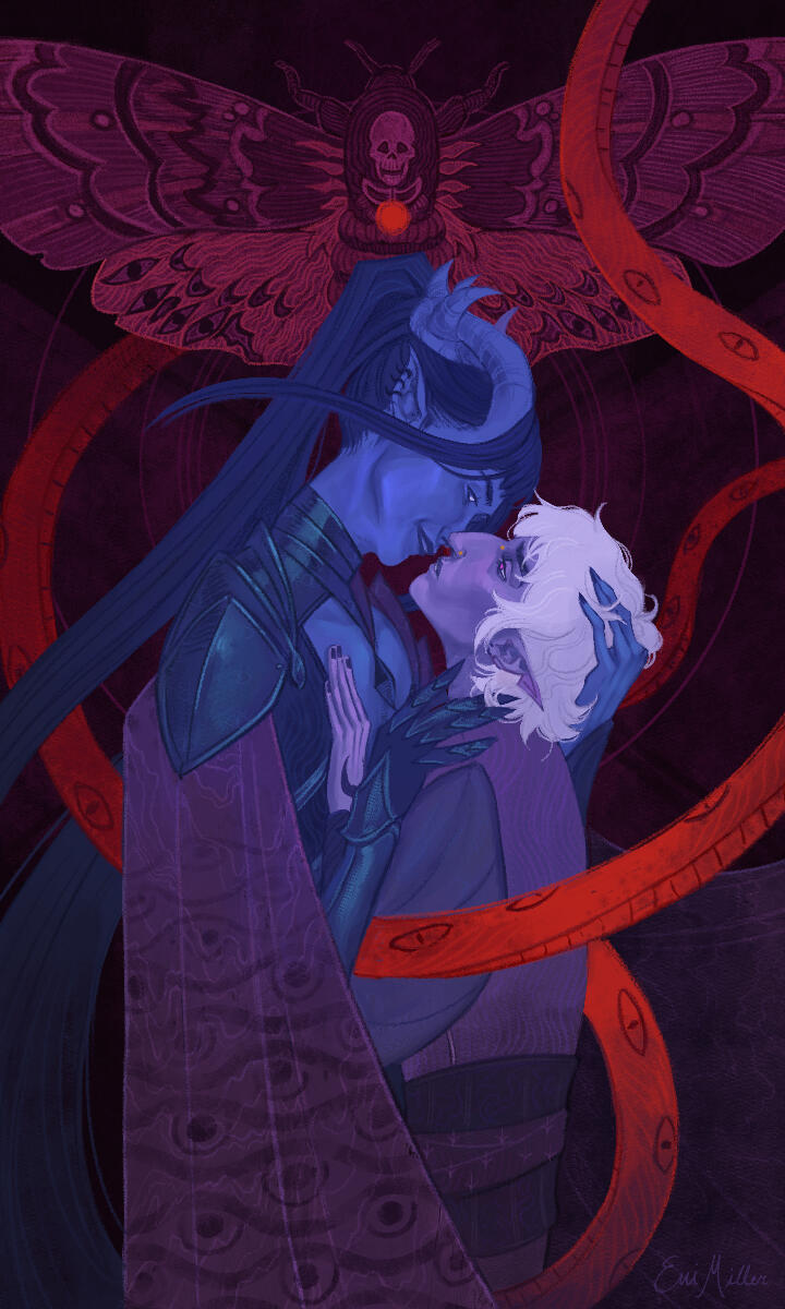 Personal illustration of The Lovers