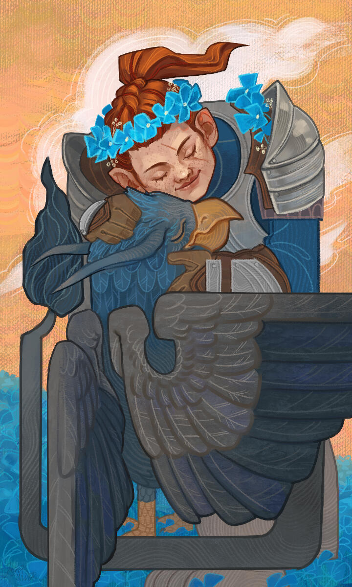 Private commission of Lilja from Dragon Age: The Veilguard